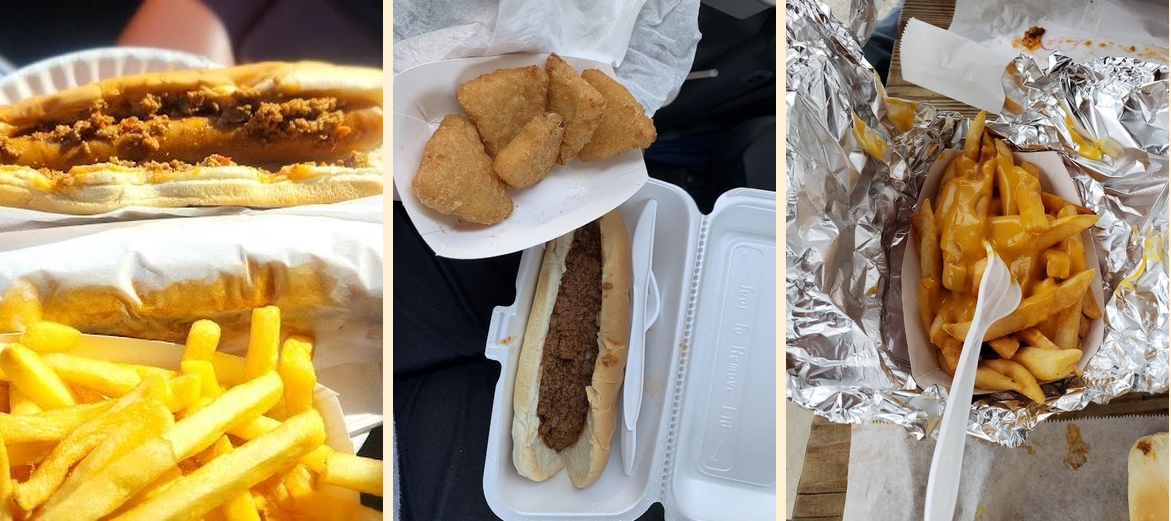 Bert's Hot Dog Shop Menu