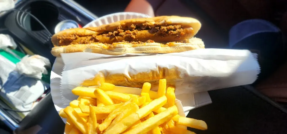 Foot Long Hot Dog Chili Fries